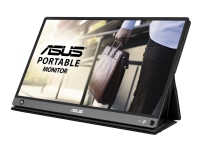 ASUS ZenScreen GO MB16AHP - LCD-skjerm - 15.6 - portabel - 1920 x 1080 Full HD (1080p) @ 60 Hz - IPS - 250 cd/m² - 700:1 - 5 ms - Micro HDMI, USB-C - høyttalere - svart