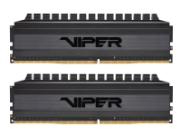 Patriot Viper 4 Blackout Series - DDR4 - sett - 64 GB: 2 x 32 GB - DIMM 288-pin - 3200 MHz / PC4-25600 - CL16 - 1.35 V - ikke-bufret - ikke-ECC - svart