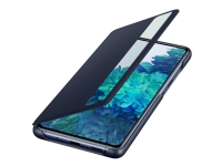 Samsung Clear View Cover EF-ZG780 - Lommebok for mobiltelefon - marineblå - for Galaxy S20 FE, S20 FE 5G