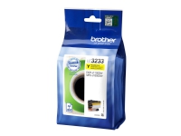 Brother LC3233Y - Mørkegul - original - skriverpatron - for Brother DCP-J1100DW, MFC-J1300DW