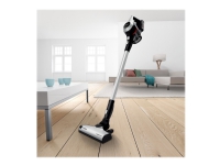 Bosch Unlimited Serie | 6 BBS612PCK - Støvsuger - pinne/håndholdt (2-i-1) - uten pose - uten kabel - white aluminum brilliant