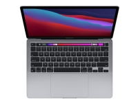 Apple MacBook Pro - M1 - M1 8-core GPU - 8 GB RAM - 256 GB SSD - 13.3 IPS 2560 x 1600 (WQXGA) - Wi-Fi 6 - romgrå - kbd: Dansk
