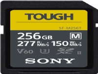 Sony SF-M Series Tough SF-M256T - Flashminnekort - 256 GB - Video Class V60 / UHS-II U3 / Class10 - SDXC UHS-II