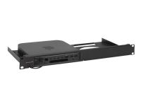 Rackmount.IT - Rack-monteringssett - svart, RAL 9004 - 1U - 19 - for Apple Mac mini