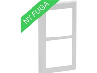 LAURITZ KNUDSEN FUGA SOFT designramme 2 modul lodret, lysegrå.