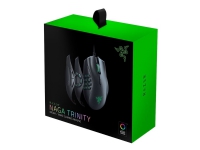 Razer Naga Trinity - Mus - høyrehendt - laser - 17 knapper - kablet - USB