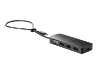HP Travel Hub G2 - Portreplikator - USB-C - VGA, HDMI - for EliteBook 645 G9, 655 G9 Fortis 14 G10 Pro x360 ProBook 445 G9, 455 G9, Fortis 14 G9
