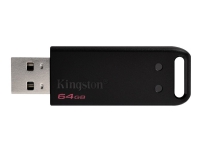Kingston DataTraveler 20 - USB-flashstasjon - 64 GB - USB 2.0