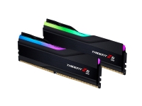G.Skill Trident Z5 RGB - DDR5 - sett - 32 GB: 2 x 16 GB - DIMM 288-pin - 6000 MHz / PC5-48000 - CL40 - 1.35 V - ikke-bufret - ikke-ECC - matt svart