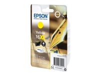 Epson 16XL - 6.5 ml - XL - gul - original - blister - blekkpatron - for WorkForce WF-2010, 2510, 2520, 2530, 2540, 2630, 2650, 2660, 2750, 2760
