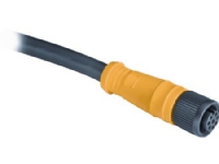 ROCKWELL AUTOMATION Følerkabel uskærmet med 8 polet, M12 hunstik lige, 5 meter med PVC kappe
