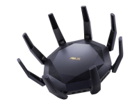 ASUS RT-AX89X - Trådløs ruter - 8-portssvitsj - 10 GigE - WAN-porter: 2 - 802.11a/b/g/n/ac/ax - Dobbeltbånd