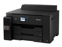 Epson EcoTank ET-16150 - Skriver - farge - Dupleks - ink-jet - A3 - 4800 x 1200 dpi - opp til 25 spm (mono) / inntil 25 spm (farge) - kapasitet: 550 ark - USB, LAN, Wi-Fi - svart