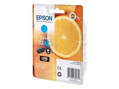 Epson Blekk 33XL Cyan