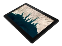 Lenovo 10e Chromebook Tablet 82AM - Med avtagbart tastatur - MT8183 / 2 GHz - Chrome OS - Mali-G72 MP3 - 4 GB RAM - 32 GB eMMC - 10.1 IPS berøringsskjerm 1920 x 1200 - Wi-Fi 5 - jerngrå - kbd: Nordisk