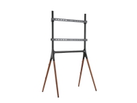 LogiLink BP0078, Sort, Aluminium, Sort, Aluminium, Stål, Valnøtt, Tre