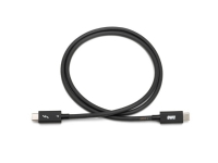OWC - USB-kabel - USB-C (hann) til USB-C (hann) - Thunderbolt 3 / Thunderbolt 4 - 20 V - 5 A - 72 cm - 8K-støtte, USB Power Delivery (100 W) - svart