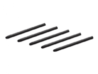 Wacom Standard Pen Nibs - Digitalt skriveelektrode - svart (en pakke 5) - for Intuos4 Large, Medium, Small, Wireless, X-Large