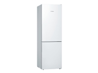 Bosch Serie | 6 KGE36AWCA - Kjøleskap/fryser - bunnfryser - bredde: 60 cm - dybde: 65 cm - høyde: 186 cm - 308 liter - Klasse C - hvit