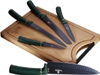 Berlinger Haus 5 KITCHEN KNIVES SET WITH BOARD BERLINGER HAUS BH-2551 EMERALD