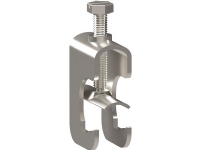 WIBE GROUP Kabelklemme ARX1-12 Zink+ til enkelt kabel - korrosionklasse C4, Højde 45 mm, Bredde 17 mm, Dybde 30 mm, Kabel ø12 mm.