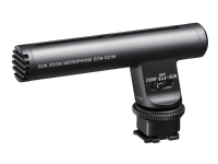 Sony ECM-GZ1M - Mikrofon - zoom - svart - for Cinema Line ILME-FX3 Handycam FDR-AX43, AX60 VLOGCAM ZV-1G a6100 a6400 a7C a7s III