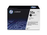 Lasertoner hp 55a ce255a, 6.000 sider, sort