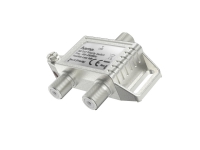 Hama 00205232, Kabelspillter, 75 O, Sølv, Metall, 20 dB, F