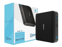 ZOTAC ZBOX C Series CI341 nano - Barebone - mini-PC - 1 x Celeron N4100 / 1.1 GHz - RAM 0 GB - UHD Graphics 600 - GigE - WLAN: 802.11a/b/g/n/ac, Bluetooth 4.2