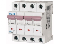 EATON Automatsikring, 4 Polet, 32A, C-Karakteristik, 6 kA, 230 V, bredde 4 moduler