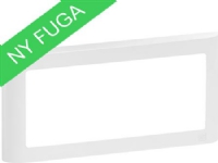 LAURITZ KNUDSEN FUGA SOFT designramme for 2-modul indsats vandret, hvid.