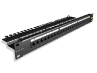 Brand-Rex C6CPNLU24012M, Sort, Rackmontering, 1U, 483 mm, 44,1 mm, 132 mm