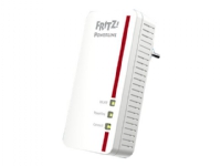 AVM FRITZ!Powerline 1260E - Strømlinjeadaptersett - GigE, HomePlug AV (HPAV) 2.0, IEEE 1901 - 802.11a/b/g/n/ac - Dobbeltbånd - veggpluggbar