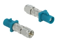 Delock - RF-adapter - FAKRA Z-kobling plugg til SMA plugg - RAL 5021, vannblå