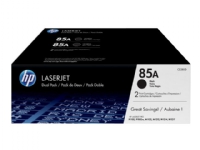 HP 85A - 2-pack - svart - original - LaserJet - tonerpatron (CE285AD) - for LaserJet Pro M1132, M1136, M1212, M1217, P1102, P1104, P1106, P1107, P1108, P1109
