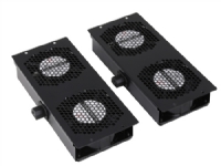 Deltaco SA.6502.0101, Viftepanel, Svart, Stål, 1U, 230 V, 48,3 cm (19)
