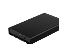 External Dual M.2 SSD enclosure, USB 3.1 Gen 2, USB-C, 5 Gbps, black