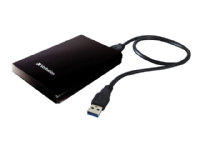 Verbatim Store 'n' Go Portable - Harddisk - 2 TB - ekstern (bærbar) - USB 3.0 - 5400 rpm - svart