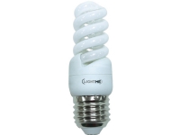 LightMe Energisparepære Energiklasse: G (A - G) E27 93 mm 230 V 8 W Varmhvid Spiralform 1 stk