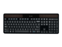 Logitech Wireless Solar K750 - Tastatur - trådløs - 2.4 GHz - Nordisk