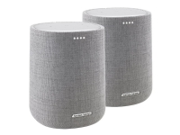 harman/kardon Citation ONE DUO - Smarthøyttalere - trådløs - Wi-Fi, Bluetooth - Appstyrt - 40 watt - toveis - grå