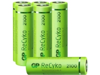 GP Batteries ReCyko+ HR06 4+2 gratis Genopladeligt AA-batteri NiMH 2100 mAh 1.2 V 6 stk