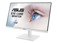 ASUS VA27DQSB-W - LED-skjerm - 27 - 1920 x 1080 Full HD (1080p) @ 75 Hz - IPS - 250 cd/m² - 1000:1 - 5 ms - HDMI, VGA, DisplayPort - høyttalere - hvit