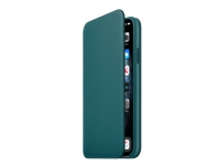 Apple Folio - Lommebok for mobiltelefon - lær - påfugl - for iPhone 11 Pro Max
