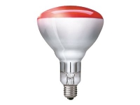 Philips InfraRed Industrial Heat - Infrared incandescent spot light bulb - form: BR125 - E27 - 250 W - rødt lys - rød