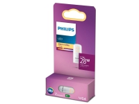 Philips - LED-pære for søkelys - form: kapsel - G4 - 2.7 W (ekvivalent 28 W) - klasse F - varmt hvitt lys - 2700 K