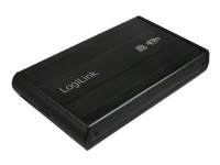 LogiLink Enclosure 3,5 Inch S-SATA HDD USB 3.0 Alu - Drevkabinett - 3.5 - SATA 3Gb/s - USB 3.0
