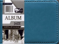 Elefant Album Jazz for 20 business cards A7 turquoise - WIKR-0995364