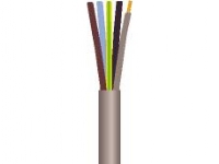 Installationskabel let, halogenfri 5G1,5 mm² XLET lysegrå 300/500V ring, kabeldiameter 8,0 mm - (100 meter)