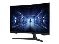 Samsung Odyssey G5 C32G55TQWU - G55T Series - LED-skjerm - kurvet - 32 - 2560 x 1440 WQHD @ 144 Hz - VA - 250 cd/m² - 2500:1 - HDR10 - 1 ms - HDMI, DisplayPort - svart